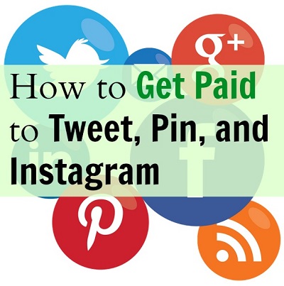 How to get paid to tweet pin and instagram