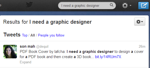 I need a graphic designer - search