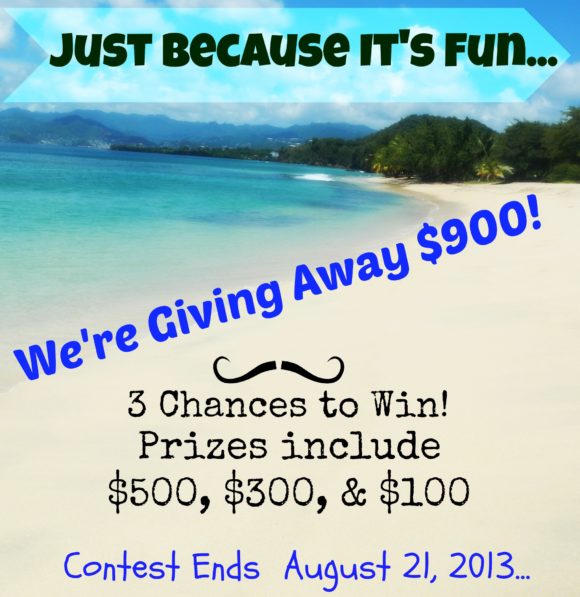 August 900 Cash Blog Giveaway