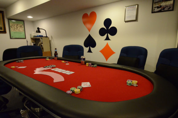 Poker Table Basement