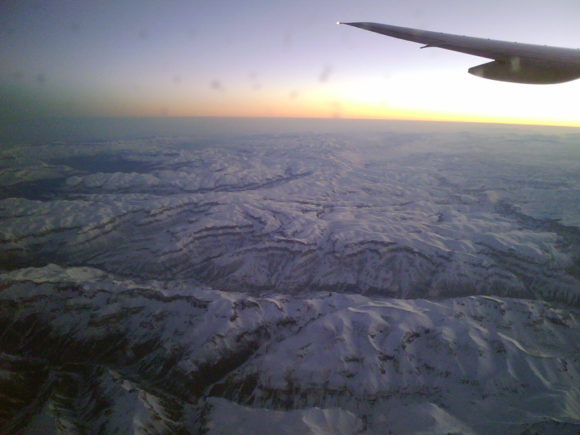 PSP GO!Cam - Himalayas from Aeroplane