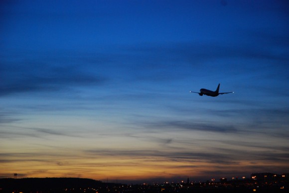 Airport at Dusk