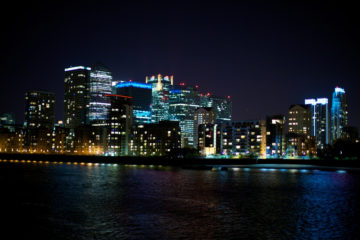 Canary Wharf at Night