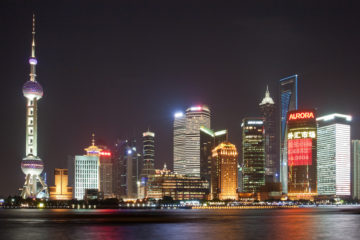 Shanghai skyline