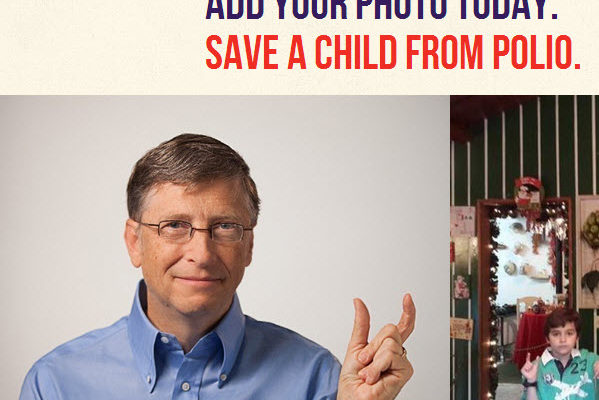 Join the World’s Biggest Commercial to Help End Polio! #endpolio