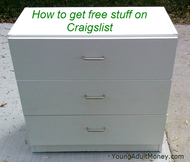 How To Get Free Stuff On Craigslist Young Adult Money