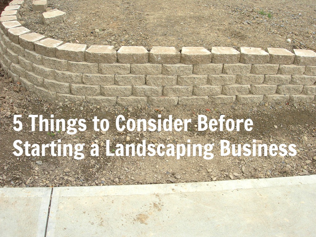 Starting A Landscaping Business, Starting Your Own Landscaping Business