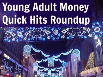 Young Adult Money Roundup Christmas Lights UK
