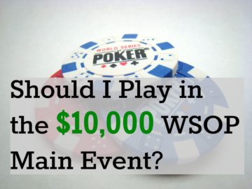 WSOP MAIN EVENT