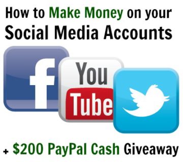 How to Make Money on Social Media PayPal Cash Giveaway