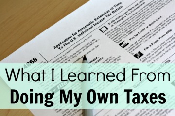 What I Learned From Doing My Own Taxes