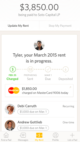Is splitting the rent payment up among your roommates a hassle? Try RadPad - it takes the hassle out of bugging roommates for their portion of the rent. 