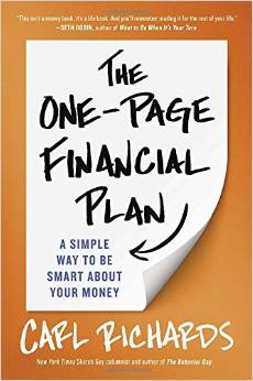 The One Page Financial Plan