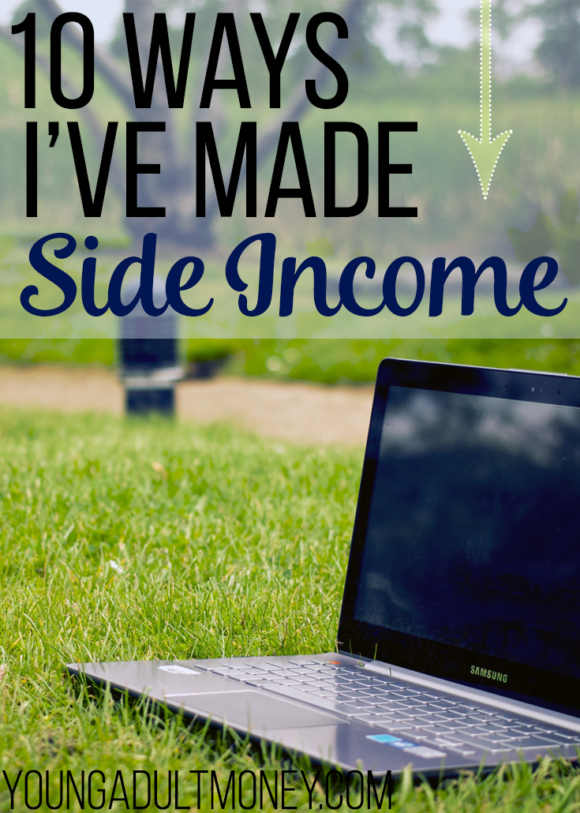 Side income is all the rage, but many people have been making side income for years. In this post I share 10 ways I've Made Side Income over the past ten years.