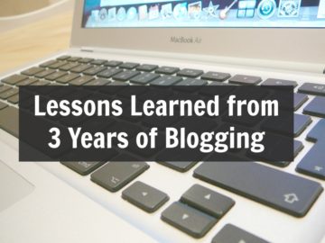 Lessons Learned from 3 Years of Blogging