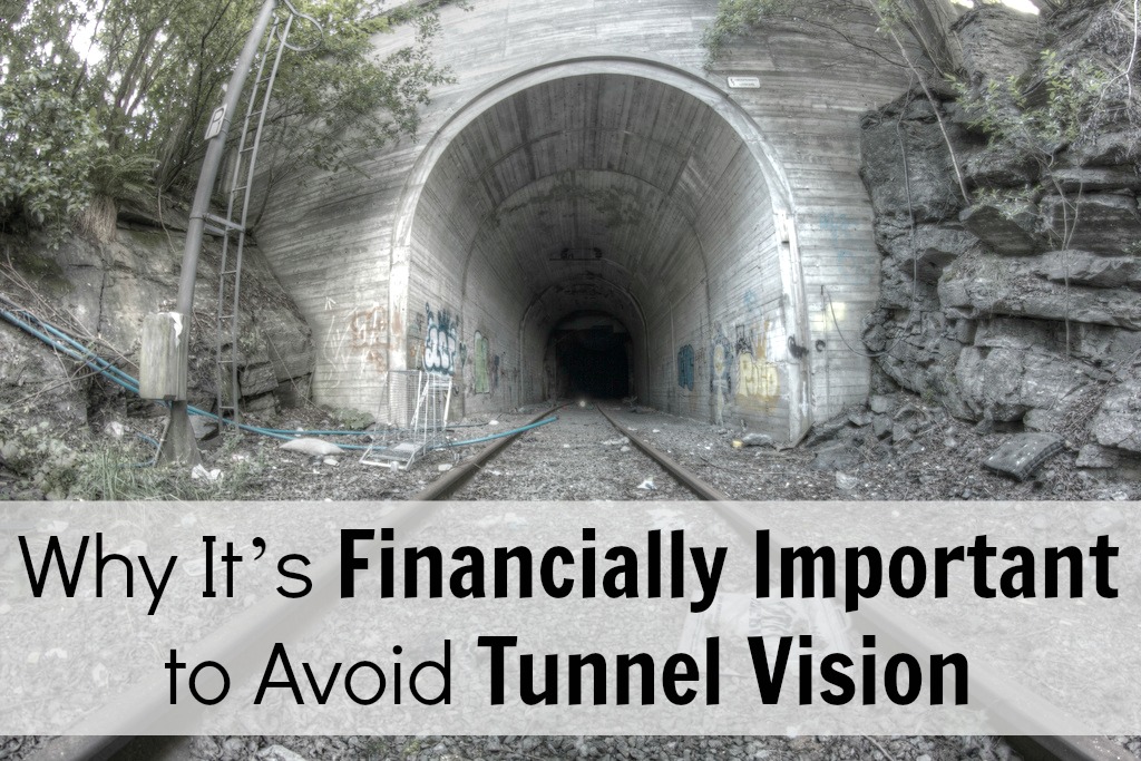 Why It's Financially Important to Avoid Tunnel Vision Young Adult Money