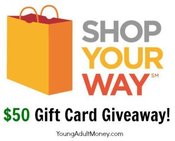 50 Shop Your Way Gift Card Giveaway