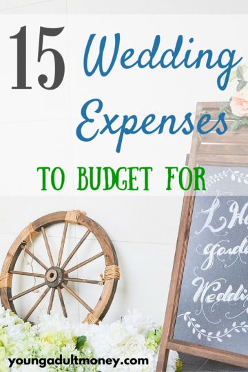 Use this list of 15 wedding expenses to plan for to help you decide where and how you want to spend money on your big day.