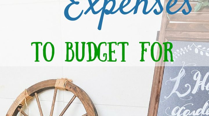 15 Wedding Expenses to Budget For