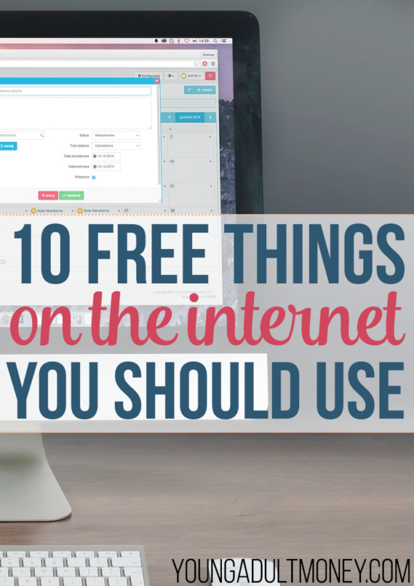 Who said there's nothing free in life? There are tons of free things on the internet you can use to pass the time or educate yourself with. Here's a list!