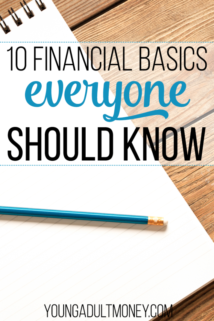 Just getting started with managing your money? Learn the financial basics so you don't suffer from information overload. Here are 10 important lessons to know!