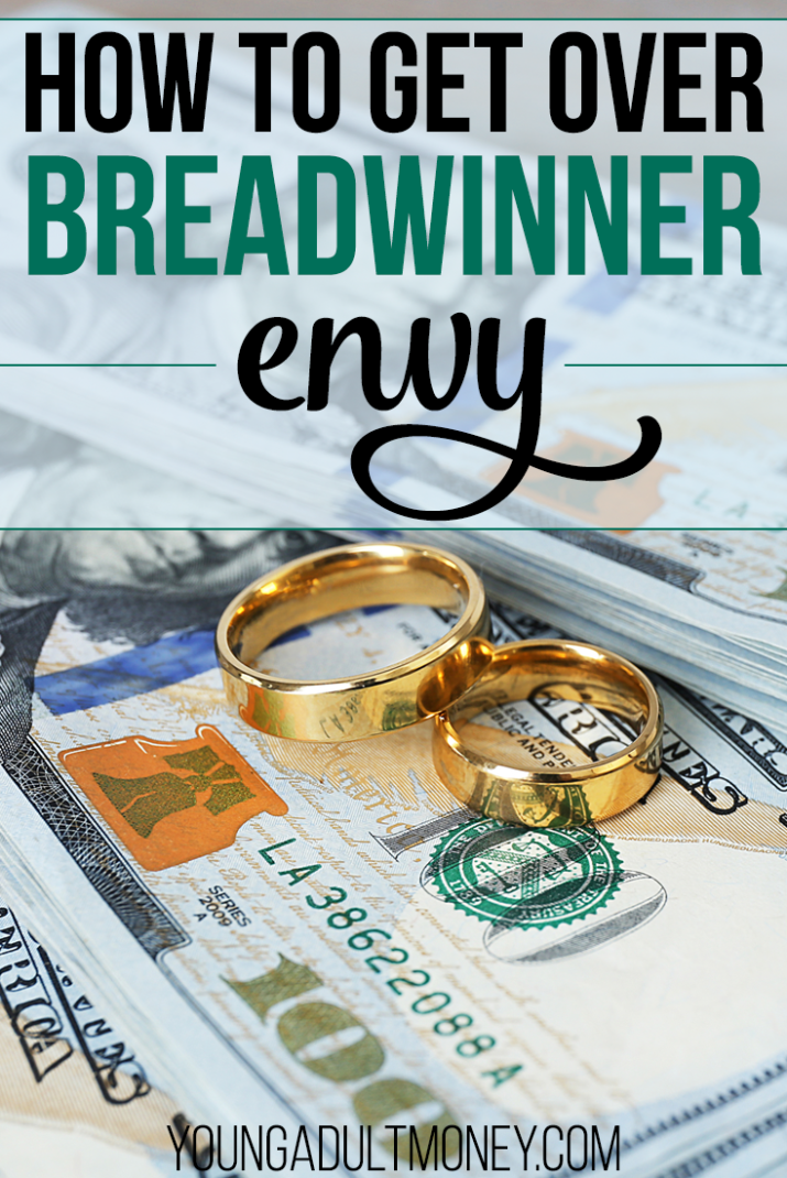 Jealousy over whoever makes the most money has likely made an appearance in your relationship. Learn how to get over breadwinner envy.