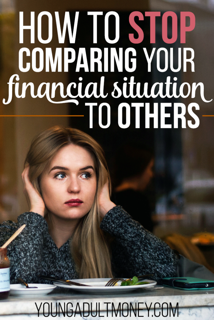 Constantly comparing your financial situation to other people is consuming. Learn how to combat financial comparison and focus on improving your own finances.
