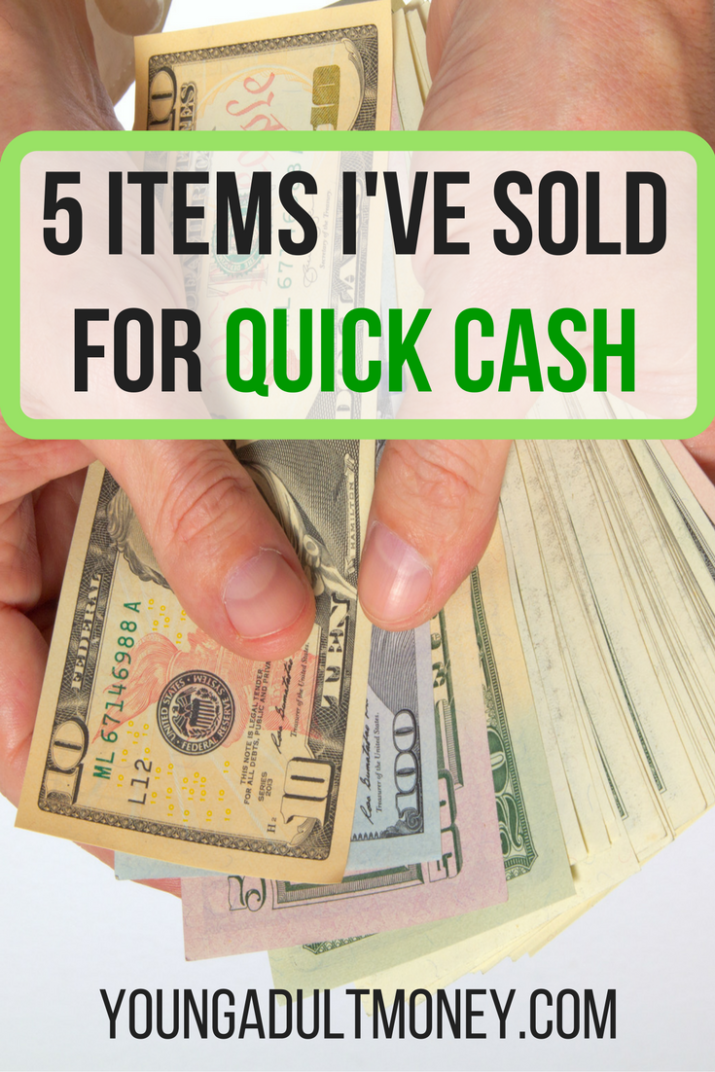When you need quick cash, try selling something you no longer want to need. Here are 5 items I've solve for quick cash and tips to help you sell your items too.