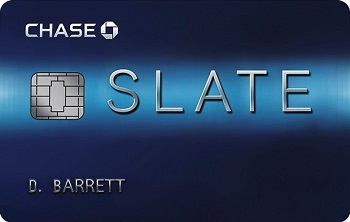Chase Slate Balance Transfer Credit Card