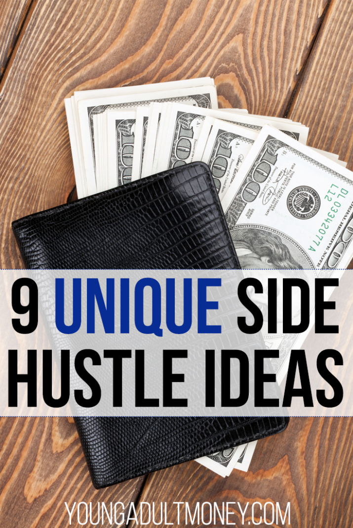 Think making more money has to be boring? Think again! Here are 9 unique (and fun!) side hustle ideas to put more cash in your pocket.