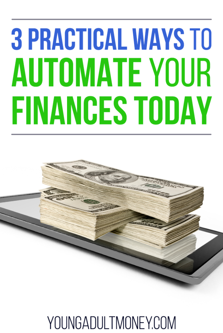 Automating your finances can help you make good decisions over and over, automatically. Here's 3 practical and easy ways to automate your finances today.