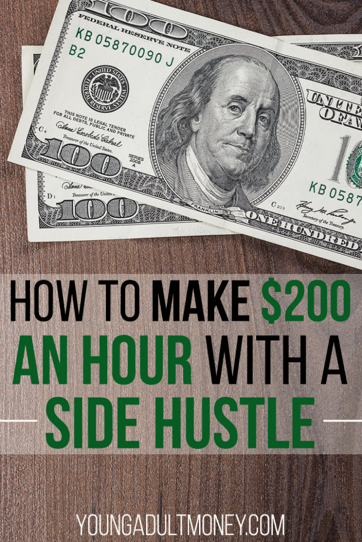 It's possible to make $200 an hour with a side hustle. Don't believe us? Read the story of how someone is doing just that - and how you can too.