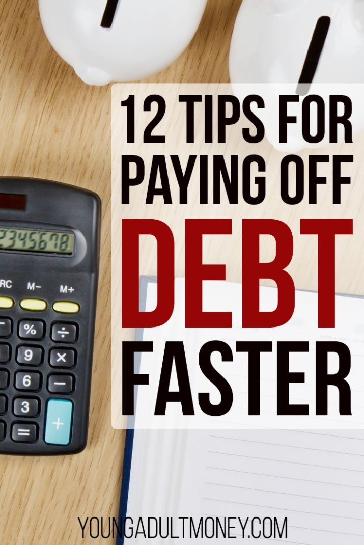 Overwhelmed by debt? Want to become debt-free as quickly as possible? These 12 tips will help you get out of debt, and fast.