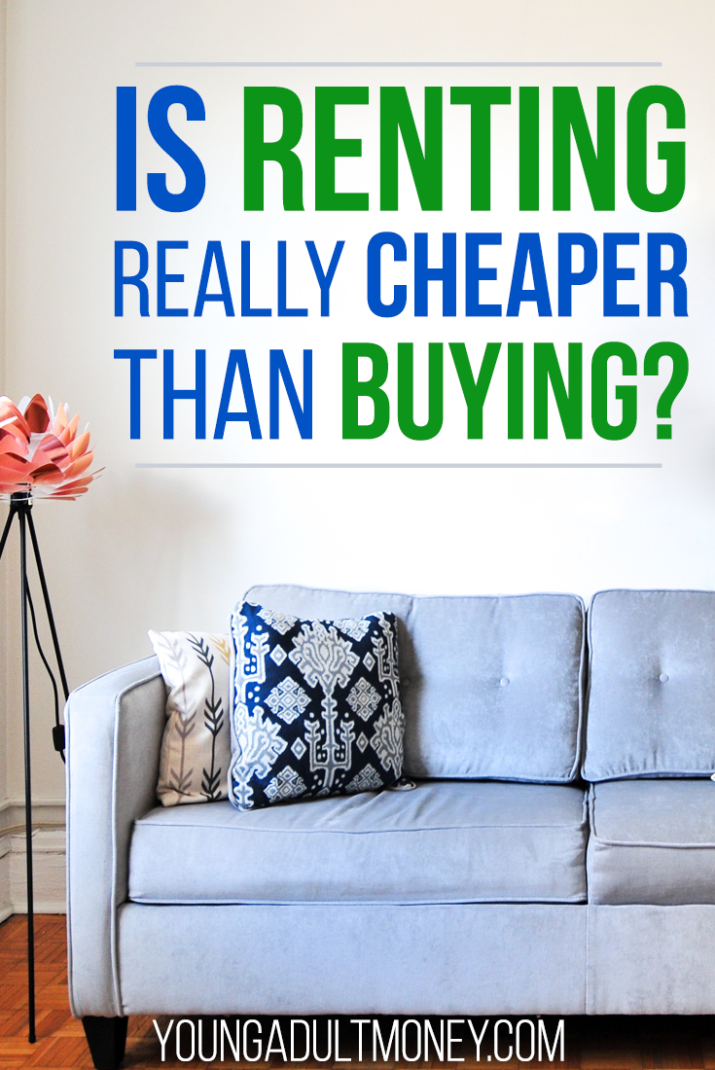Wondering if renting is really cheaper than buying a home? This posts weighs the pros & cons including the financial implications of each choice.