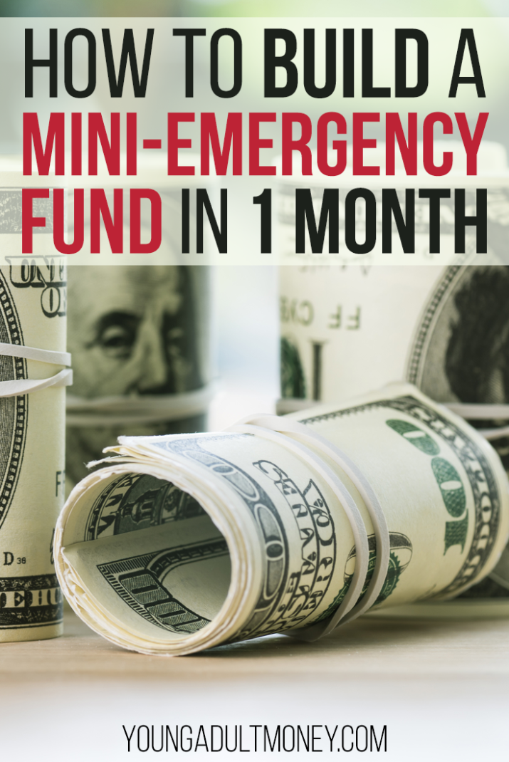 Interested in starting an emergency fund, but aren't sure how to save? The trick is to start small. Here's how you can save for a mini-emergency fund in only one month's time.