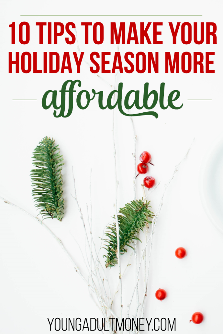 Is the holiday season busting your budget? Here are 10 simple holiday spending tips to save your finances and make your holiday season more affordable.