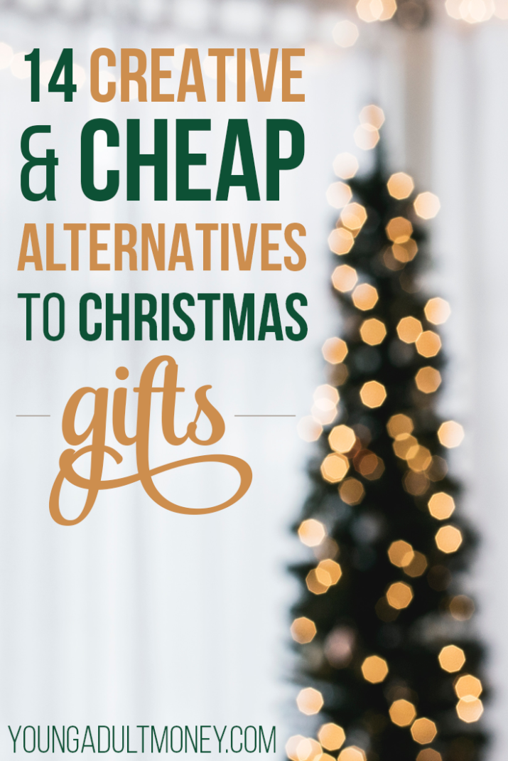 Is spending money on Christmas blowing your budget? Here are 14 creative and cheap alternatives to Christmas Gifts.