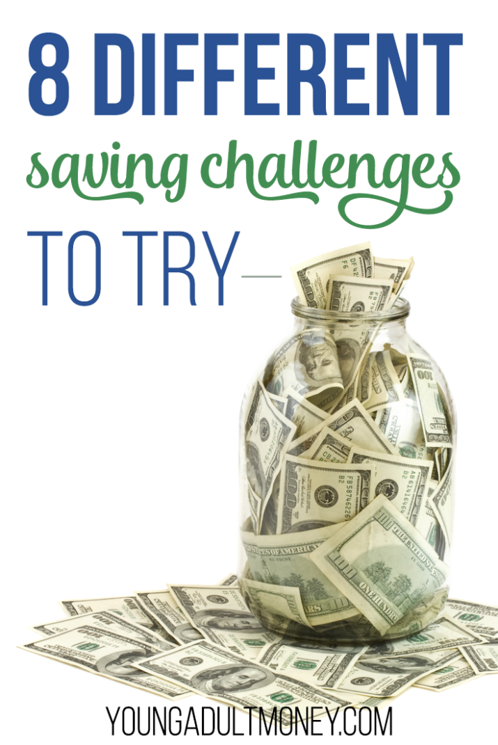 Looking to kick-start your savings? Try out one or more of these 8 different money saving challenges to help you save more money and reach your goals.