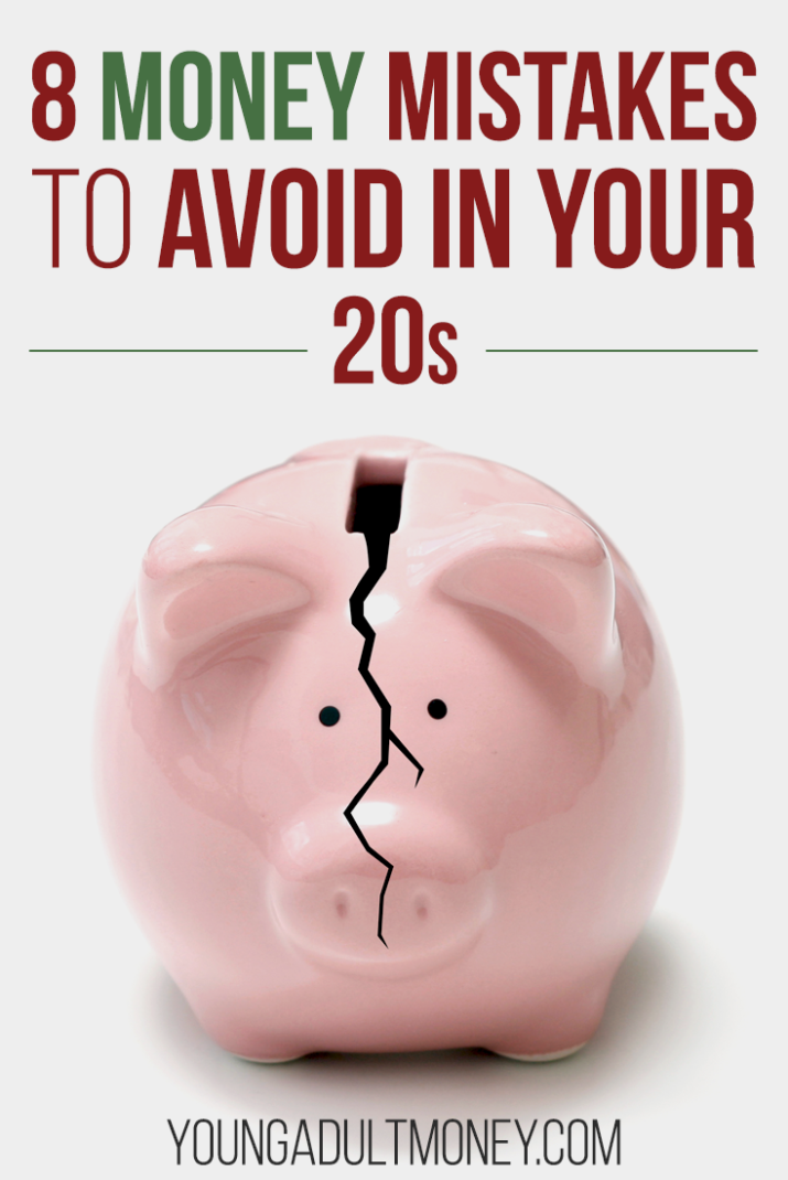 There’s a lot to learn about managing your money in your 20s. Here are the top 8 money mistakes to avoid in your 20s, and what you should do instead.