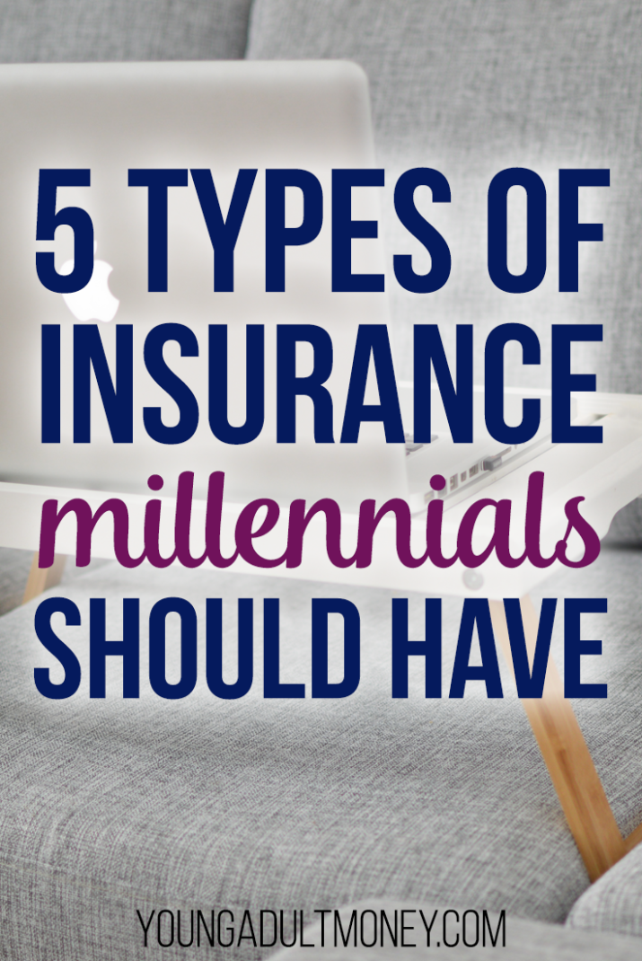 Insurance is usually an overlooked component in the millennial financial house but it is needed now more than ever. Take a look at these 6 types of insurance that are necessary for a strong financial foundation.
