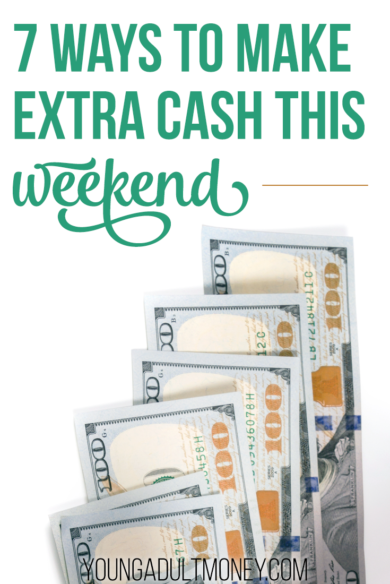 Have free time on the weekend? You can make some extra cash. Here's 7 ways you can use your weekend to make extra money.