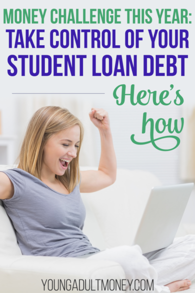 Too many people don't understand their student loan debt and repayment options, leading to default or paying more than you should. Make it a goal this year to take control of your student loan debt.