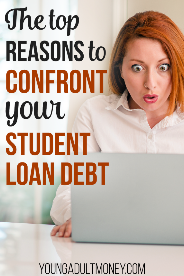 The Top Reasons to Confront your Student Loan Debt Young Adult Money