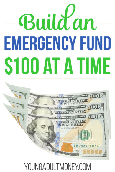 The idea of building an emergency fund equal to months worth of expenses can be daunting. Instead, build an emergency fund $100 at a time. Here's how.
