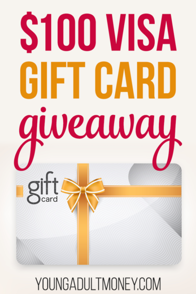 0 Visa Gift Card Giveaway Exclusive To Young Adult Money Young Adult Money
