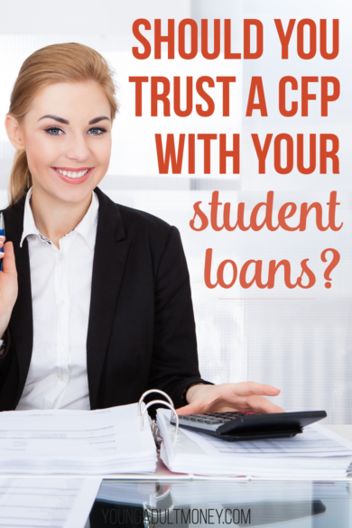 Financial advisors are supposed to help you manage your money, but what about student loan debt? There are many financial advisors who know little about the ins and outs of student loans, and are not qualified to give you solid advice on how to strategically repay your student loans. Here are some questions you should ask before trusting a financial advisor with your student loans.