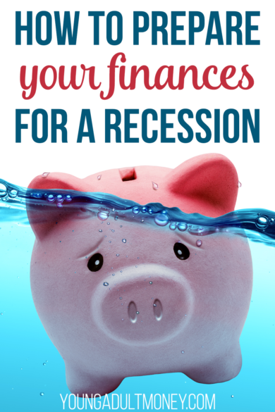 We've had unprecedented economic growth the past decade, but some think a recession is around the corner. If you prepare your finances for a recession you will make the downturn less painful. Taking action now will benefit you regardless of when a recession hits, so preparing now can only help.