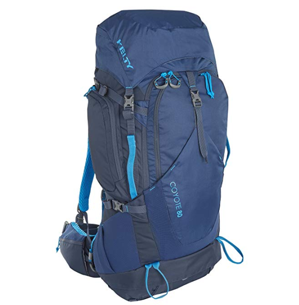 Kelty Coyote 80L Backpack for International Travel