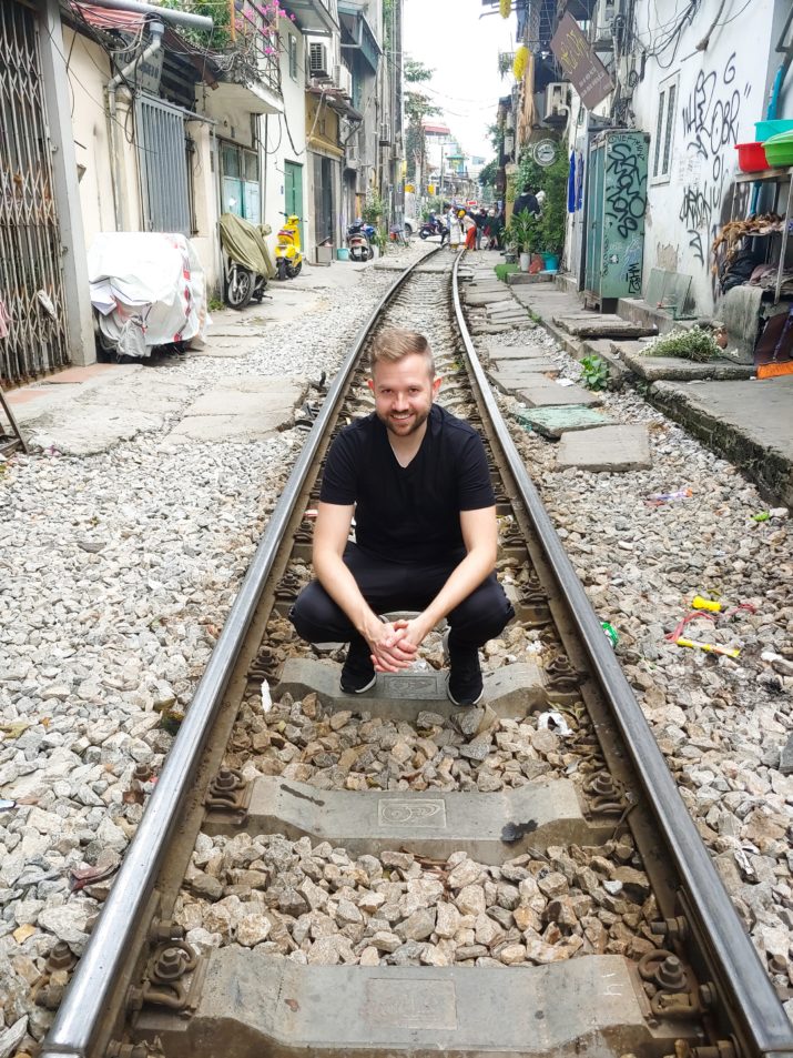 Train Street Hanoi Vietnam Instagram Pic 1