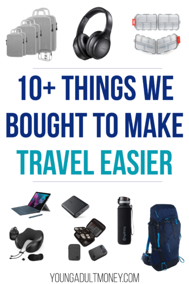 Before our trip to Asia we decided to spend some time looking at things that would make international travel easier. We wanted to be as prepared as possible, and as comfortable as possible in the long flights we were going to take. Here are 10+ things we bought that helped make international travel easier.